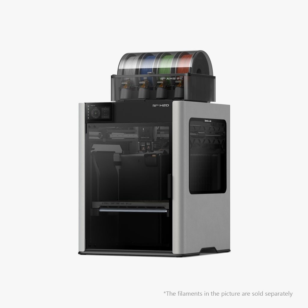 Bambu Lab H2D Dual Nozzle Multi Material 3D Printer - Unit Only/Combo/Laser Combo